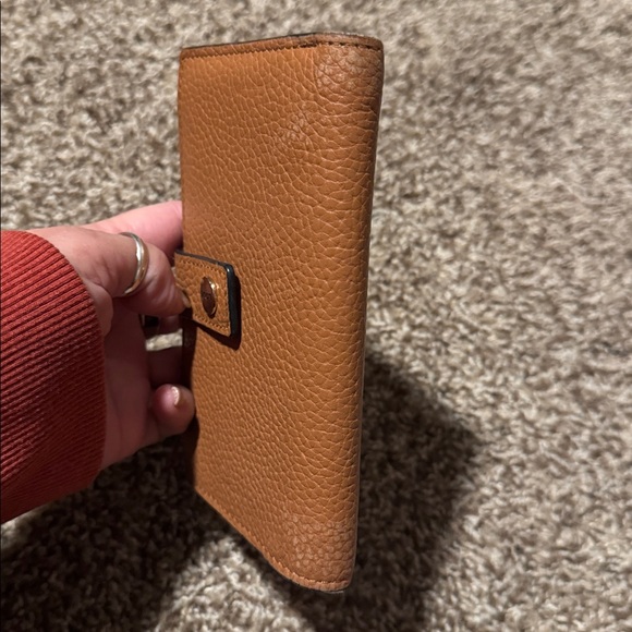 Lodis Camel Leather RFID Wallet - “Kate NS French Purse” - GUC! - Picture 12 of 14